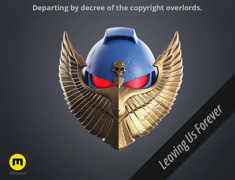 Space Marine Helmet - Bulwark Relic Secundus