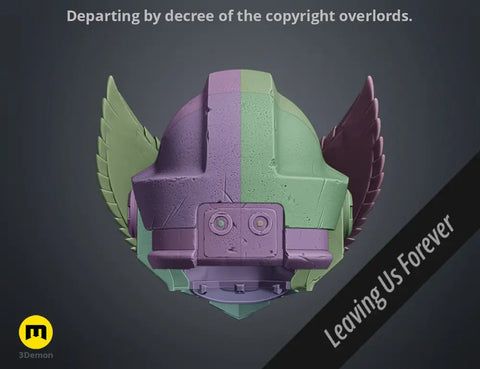 Space Marine Helmet - Bulwark Relic Secundus