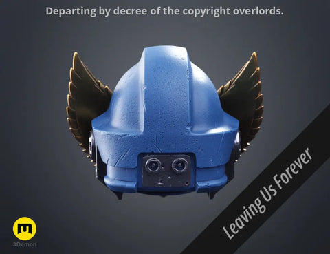 Space Marine Helmet - Bulwark Relic Secundus