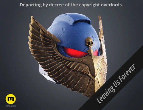 Space Marine Helmet - Bulwark Relic Secundus