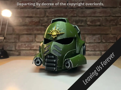 Space Marine Helmet Heavy
