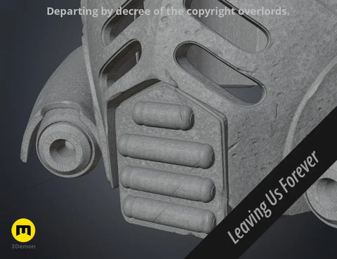 Space Marine Helmet Heavy