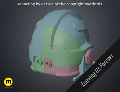 Space Marine Helmet Heavy