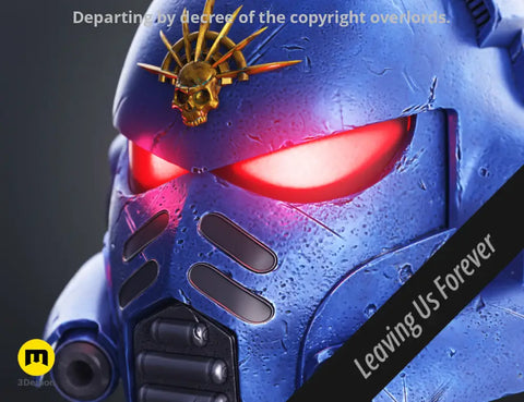 Space Marine Helmet Heavy