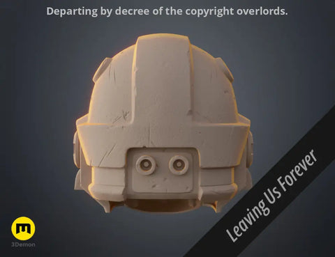 Space Marine Helmet Heavy