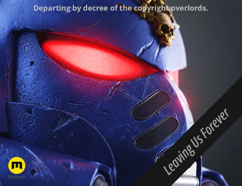 Space Marine Helmet Heavy