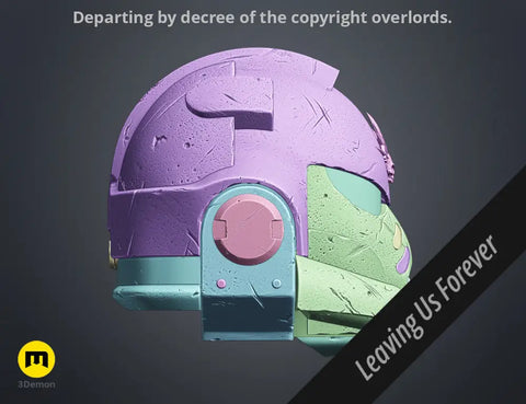 Space Marine Helmet Heavy