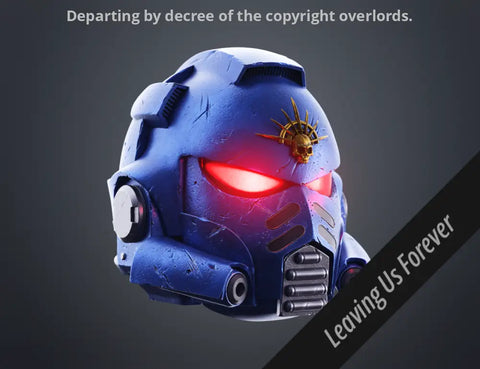 Space Marine Helmet Heavy