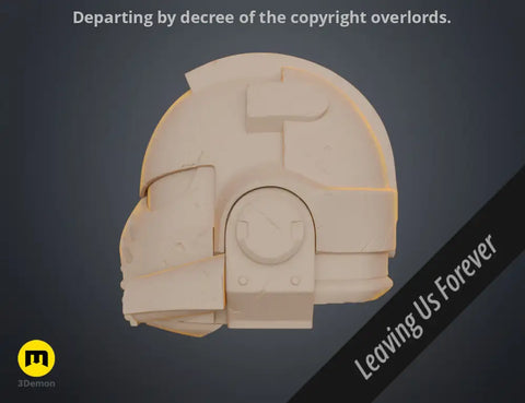 Space Marine Helmet Heavy