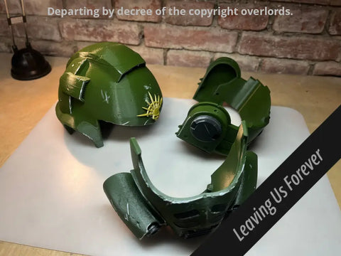 Space Marine Helmet Heavy