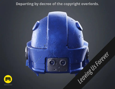 Space Marine Helmet Heavy