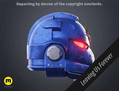 Space Marine Helmet Heavy