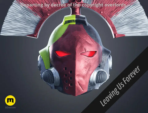 Space Marine Helmet - Tactical Relic