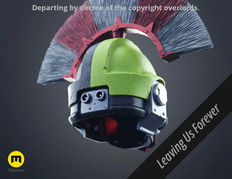 Space Marine Helmet - Tactical Relic