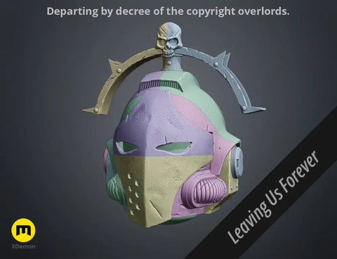 Space Marine Helmet - Tactical Relic