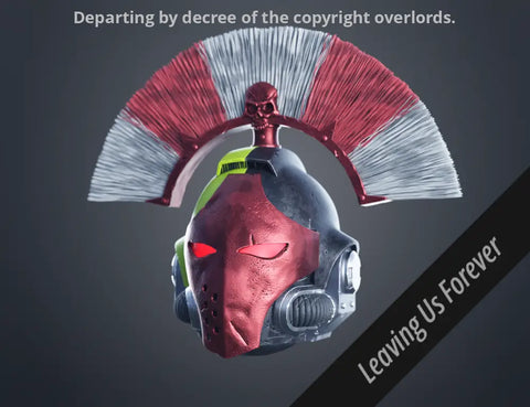 Space Marine Helmet - Tactical Relic