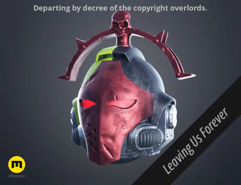 Space Marine Helmet - Tactical Relic