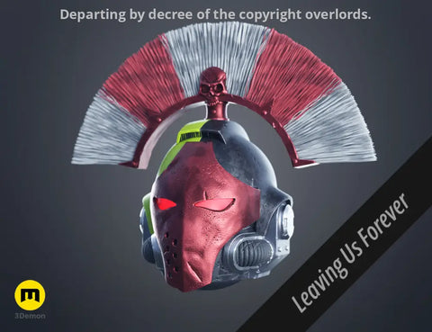 Space Marine Helmet - Tactical Relic