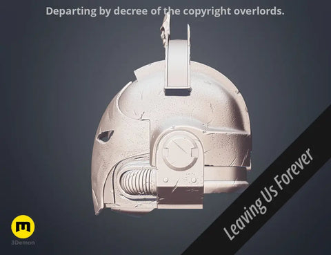 Space Marine Helmet - Tactical Relic