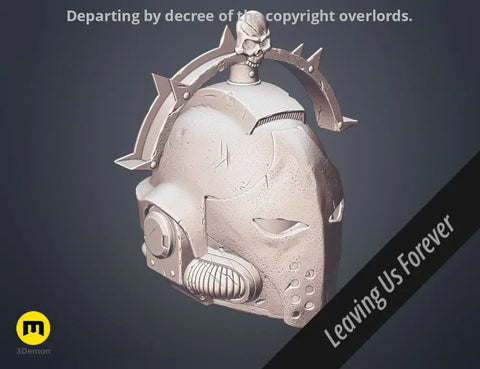 Space Marine Helmet - Tactical Relic