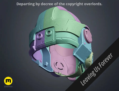 Space Marine Helmet - Vanguard Phobos