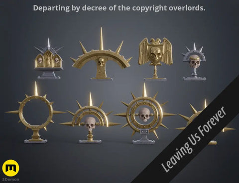 Space Marine Jetpack Iron Halo set