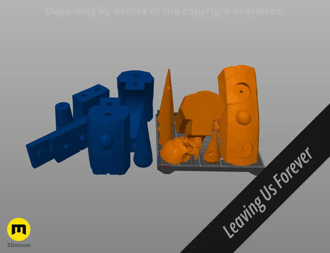 Space Marine Jetpack Iron Halo set