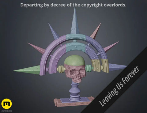 Space Marine Jetpack Iron Halo set