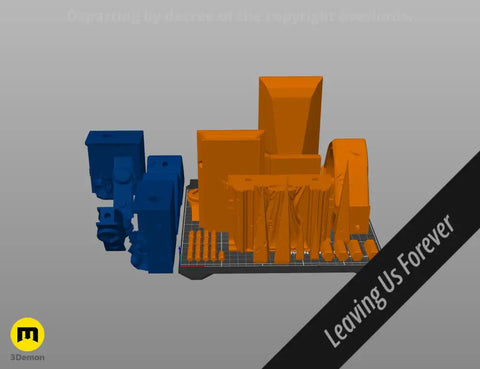 Space Marine Jetpack Iron Halo set