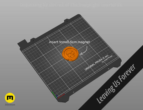 Space marine Purity Seal badge magnet