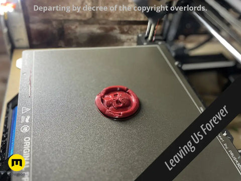 Space marine Purity Seal badge magnet