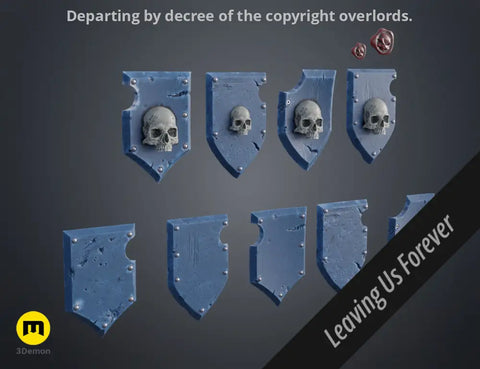 Space Marine Purity Shields