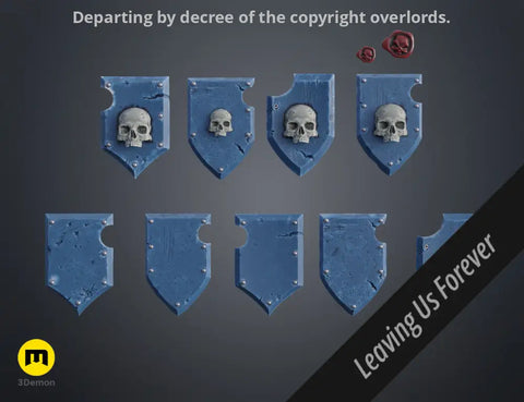 Space Marine Purity Shields