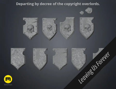 Space Marine Purity Shields