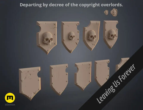 Space Marine Purity Shields