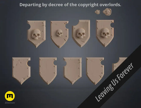 Space Marine Purity Shields