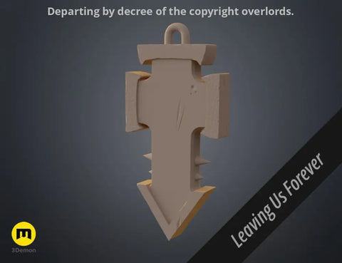 Space Marine Purity Trophy Cross