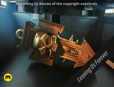 Space Marine Purity Trophy Cross