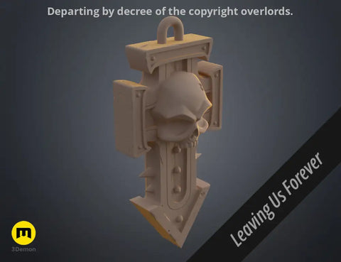 Space Marine Purity Trophy Cross