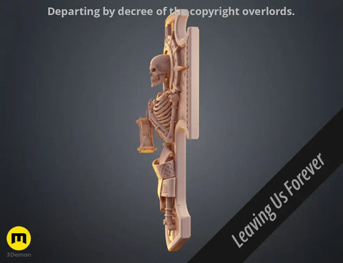 Space Marine Skeleton Storm Shield