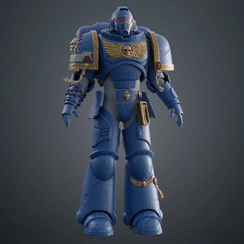 Blue Marine Power Armor