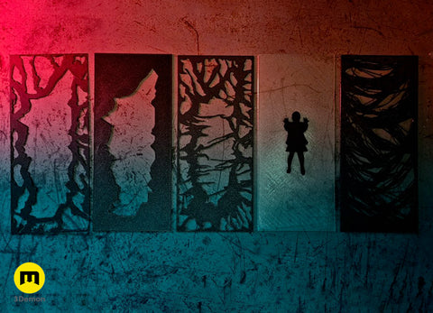 Stranger Things Book Nook Lamp