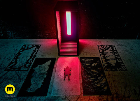 Stranger Things Book Nook Lamp