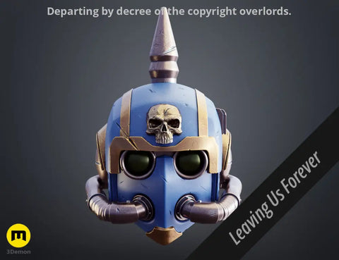 Tempestus Scions Helmet and Masks