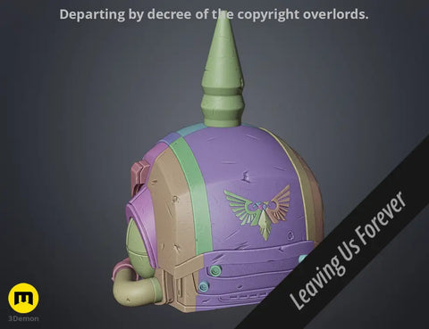 Tempestus Scions Helmet and Masks