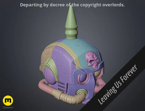 Tempestus Scions Helmet and Masks