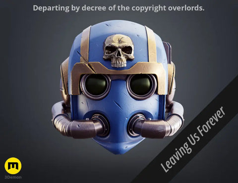 Tempestus Scions Helmet and Masks