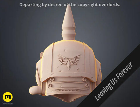 Tempestus Scions Helmet and Masks