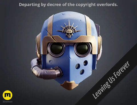 Tempestus Scions Helmet and Masks