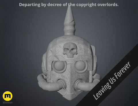 Tempestus Scions Helmet and Masks